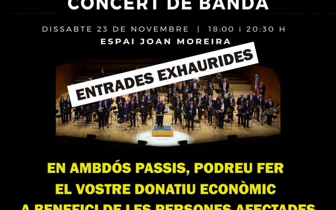 Santa Cecília: Concert de banda I 18 h i 20.30 h